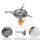 NNEOBA Mini Titanium Camping Stove Silver