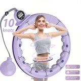 NNEOBA Weighted Fitness Hoop with Counter