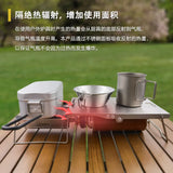 NNEOBA Portable Outdoor Folding Camping Stainless Steel