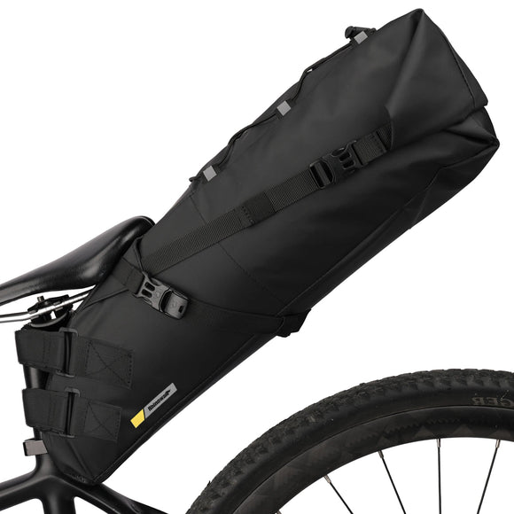 NNEOBA 10L Waterproof Bike Saddle Bag Large Rear Pannier Black