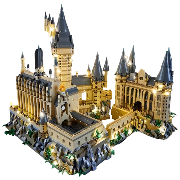 NNEOBA Micro Bricks City Medieval Magic School Castle Set