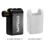 NNEOBA A2 Mini Portable Electric Bike Pump Cordless Aluminum Air Inflator Black