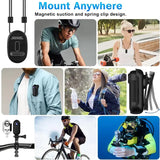 NNEOBA Mini Full HD WiFi Action Body Camera for Helmet & Motorcycle