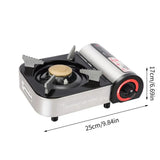 NNEOBA Camping Stove with Electronic Ignition Grey