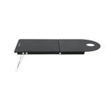 NNEOBA Petrel Ultralight Folding Camping Table 2PCS Portable Aluminum Desk Black