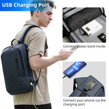 NNEOBA Slim Waterproof Laptop Backpack 15.6