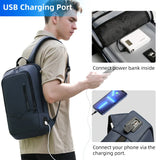 NNEOBA 15.6-Inch Waterproof Laptop Backpack Blue