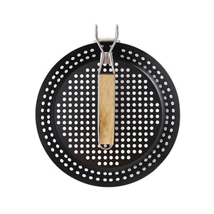 NNEOBA BBQ Frying Pan Pizza Portable
