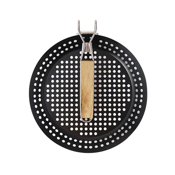 NNEOBA BBQ Frying Pan Pizza Portable