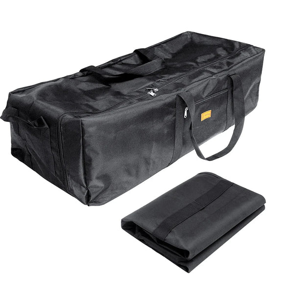NNEOBA 150L Folding Camping Storage Bag Waterproof Black