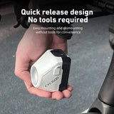 NNEOBA Ultra-Bright 1600 Lumen Bike Headlight Remote White