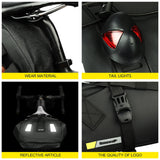 NNEOBA 10L Waterproof Bike Saddle Bag Large Rear Pannier Black