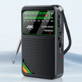 NNEOBA Portable Radio with HD Display Black