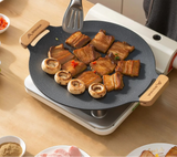 NNEOBA Outdoor BBQ Grill Pan Non-Stick Black