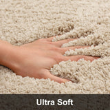 NNEOBA Luxuriously Soft, Absorbent, Non-Slip Rug for a Stylish Bathroom Retreat