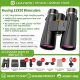 10x42 High-Power Binoculars with Phone Adapter