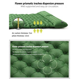 NNEOBA Double Bed Camping Inflating Sleeping Mats with Pillow