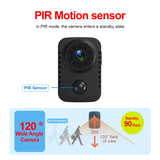NNEOBA Mini Camera 1080P Full HD Smart WiFi Pocket Camcorder Black