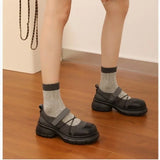 Women's Platform Mary Jane Sneakers