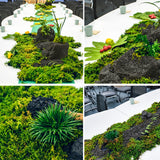 Artificial Moss Green for Potted Plant Orchid Potting Mix Peat Moss Pole Craft
