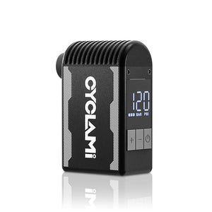 NNEOBA 120 PSI Portable Electric Bike Air Pump Mini Fast Tire Inflator Black