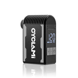 NNEOBA 120 PSI Portable Electric Bike Air Pump Mini Fast Tire Inflator Black