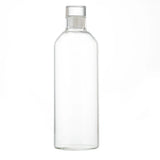 NNEOBA 1000ml Glass Water Bottle  Transparent