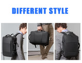 NNEOBA Executive 45L Expandable Backpack Black