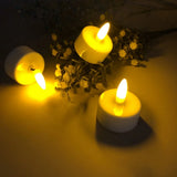 4Pcs LED Flameless Candle Lights – Battery-Operated