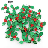 Artificial Green Leaf Patches DIY Floral Decor