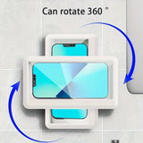 360° Rotating Waterproof Shower Phone Holder