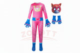 Super Kitties Inspired Cat Jumpsuit Costume