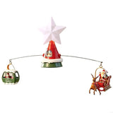 Christmas Tree Top Ornament with Music and Lights