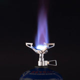 NNEOBA Mini Camping Stove with Adapter Grey