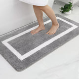 NNEOBA Luxurious Comfort: Olanly Absorbent Bath Mat for Stylish and Cozy Home Decor