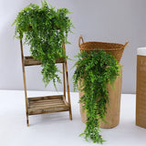 80cm Artificial Plant Vine Hanging Plastic Leaf Grass Garland