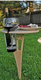 NNEOBA wine rack wooden outdoor table folding