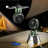 NNEOBA Camping Solar Fan