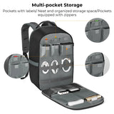 NNEOBA 22L Photography Camera Backpack Black