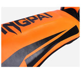NNEOBA Mixed Martial Arts Shin Guards Protection Pads Orange