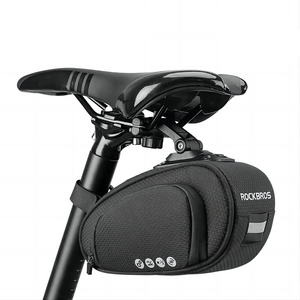 NNEOBA Rainproof Shockproof Bike Saddle Seatpost Bag Black