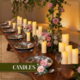 Flameless LED Flickering Candles Set