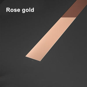 NNEOBA 5M Gold Mirror Wall Sticker