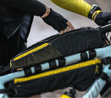 NNEOBA Waterproof 2.1L Top Tube Bike Bag Yellow