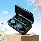 NNEOBA Wireless Earbuds 9D Stereo Sports Headphones