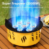 NNEOBA 20000W Camping Gas Burner 7-Core