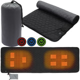 USB Heated Sleeping Mat – 4-Zone Electric Camping Heating Pad for Sleeping Bags & Tents