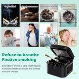NNEOBA Smokeless Ashtray Air Purifier