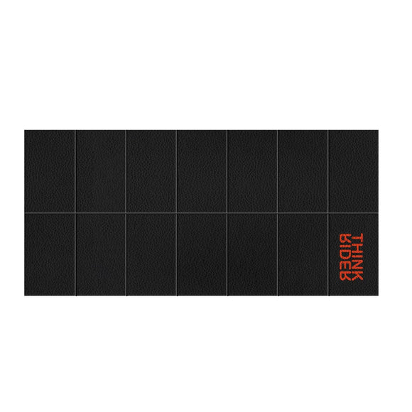 NNEOBA PVC Silent Yoga Mat – Anti-Slip, Shock-Absorbing Training Mat Black