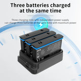 NNEOBA High Capacity Battery and Fast Charger Hub for Insta360 X4
